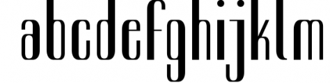 Sambeltigo Typeface Font LOWERCASE