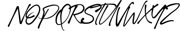 San Andreas Signature Font Font UPPERCASE