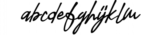 San Andreas Signature Font Font LOWERCASE