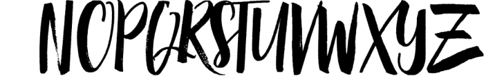 Sandia Typeface Font UPPERCASE
