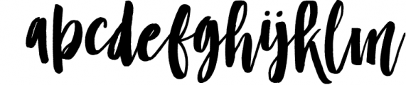 Sandia Typeface Font LOWERCASE