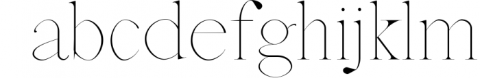 Sandover Serif Font Family 4 Font LOWERCASE