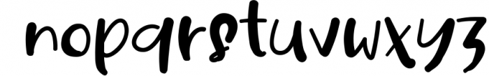 Sandwich Spread - A Quirky Handwritten Font Font LOWERCASE