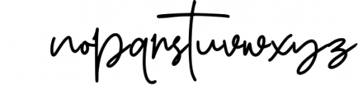 Sanpaullo - Signature Font Font LOWERCASE