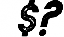 Sans Serif Font Bundle 6 Font OTHER CHARS