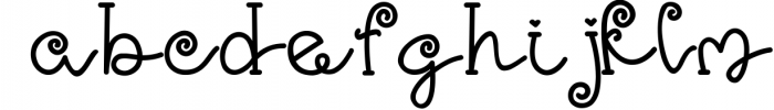 Santa Eskape| A cute swirly christmas font| Script Font Font LOWERCASE