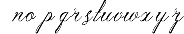 Santhia script Font LOWERCASE