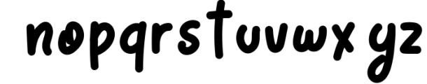 Santo Candy Font LOWERCASE