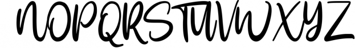 Santtuy - Handwritten Font Font UPPERCASE