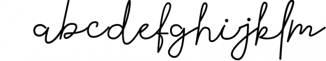 Sarastvale Signature Font LOWERCASE