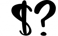 Sassy - A Bold Script Font Font OTHER CHARS