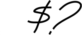 Satdam - Signature Script Font OTHER CHARS
