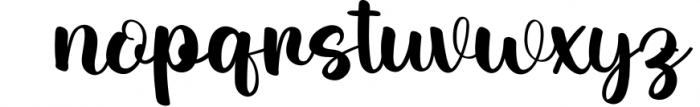 Satreva Kindness - Script Handwriting Font Font LOWERCASE