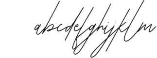 Saturasi Signature Typeface 1 Font LOWERCASE