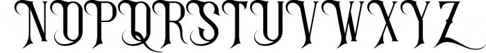 Savaro Typeface 2 Font UPPERCASE