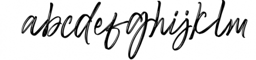 Sayodies - Handbrush Script Font Font LOWERCASE