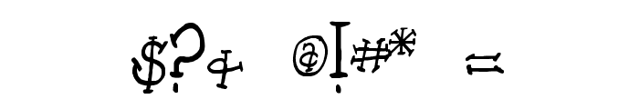 SA-Serif Font OTHER CHARS