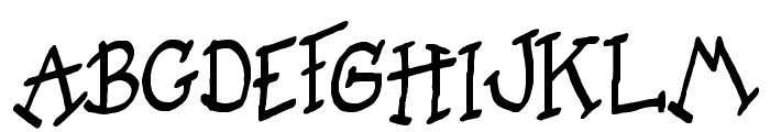 SA-Serif Font UPPERCASE