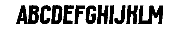 SACRED Font UPPERCASE
