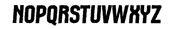 SACRED Font UPPERCASE