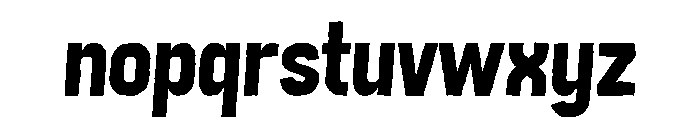 SACRED Font LOWERCASE