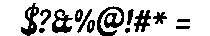 SAE Soulvera Regular Font OTHER CHARS