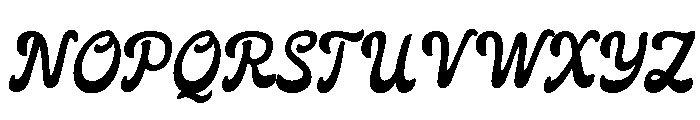 SAE Soulvera Regular Font UPPERCASE