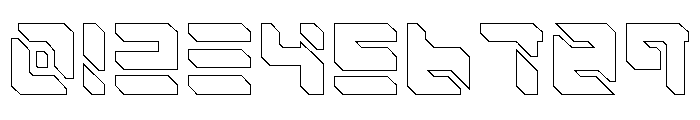 SAIBA-45 Outline Font OTHER CHARS