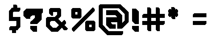 SAIBA-45 Font OTHER CHARS