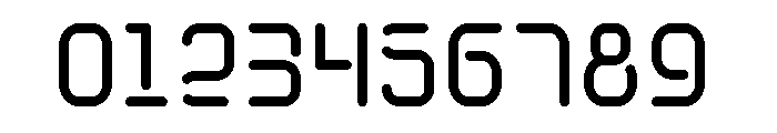 SATELLITE Font OTHER CHARS