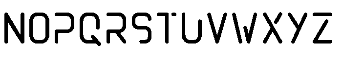 SATELLITE Font UPPERCASE