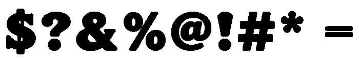 SAUSAGE Regular Font OTHER CHARS