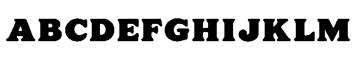 SAUSAGE Regular Font UPPERCASE