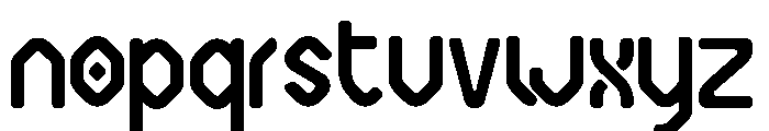 Sabada Demibold Font LOWERCASE