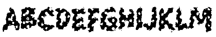 Sabadot Font UPPERCASE
