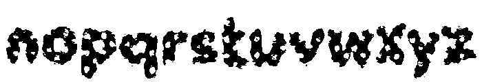 Sabadot Font LOWERCASE