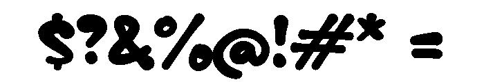 Sabapia Font OTHER CHARS