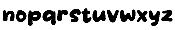 Sabapia Font LOWERCASE