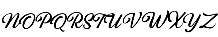 SabatonsScriptDEMO Font UPPERCASE
