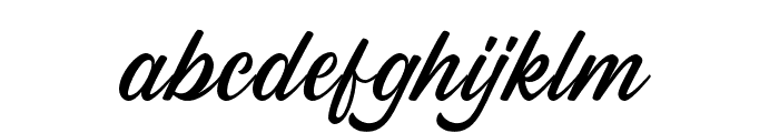 SabatonsScriptDEMO Font LOWERCASE