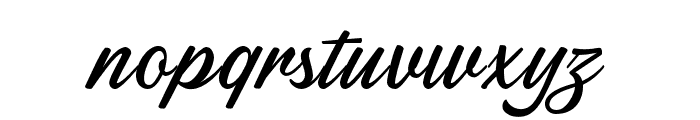 SabatonsScriptDEMO Font LOWERCASE