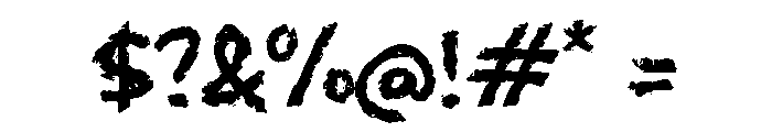 Sabekum Font OTHER CHARS