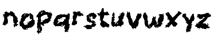 Sabhore Font LOWERCASE