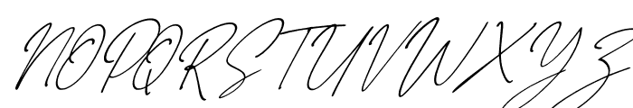 Sabila Renytha PERSONAL USE Italic Font UPPERCASE