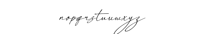 Sabila Renytha PERSONAL USE Italic Font LOWERCASE