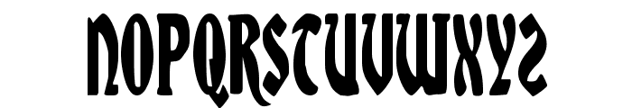 Sable Lion Condensed Font LOWERCASE