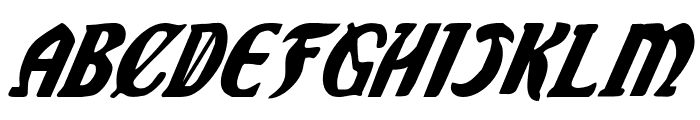 Sable Lion Italic Font LOWERCASE