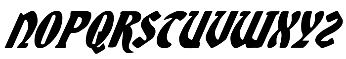 Sable Lion Italic Font LOWERCASE