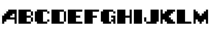 Saboten Bombers Neue Regular Font UPPERCASE