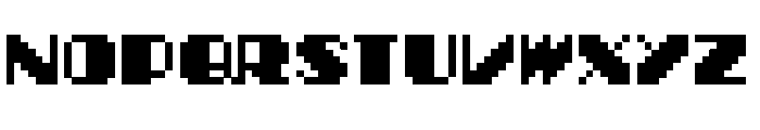 Saboten Bombers Neue Regular Font UPPERCASE